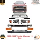 Front Bumper Face Bar Chrome Steel Kit For 1996-1998 Toyota 4Runner 11 Pcs