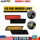 Front Rear Smoked LED Side Marker Lights For 10 11-13 Ford Transit Connect 4-40X
