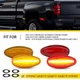 LED Side Marker Lamps 4PCS Red & Amber 16530177 For Chevy Silverado GMC Sierra LED Side Marker Lamps 4PCS Red & Amber 16530177 For Chevy Silverado GMC Sierra