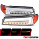 Fit 2004-2012 Chevy Colorado GMC Canyon LED Corner Lights Sequential Signal Lamp