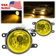 2006 Scion XA Pair Yellow Lens Halogen Lamp Fog Light Fit Quality Replacement T3
