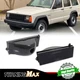 For 84-96 Jeep Cherokee & 86-92 Comanche L&R Smoked Front Parking Signal Lights