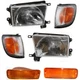 Corner Light Headlight Turn Signal Light For 96-97 Toyota 4Runner Left and Right