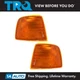 TRQ Corner Marker Light Set Driver & Passenger Side Fits 1993-1997 Ford Ranger