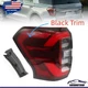 Driver Side LED Tail Light For Ford Expedition 2022-2024 Black Rear Lamp Left