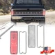 Clear Red LED Tail Brake Lights Tailight For 1967-1972 Chevy / GMC Pickup Truck