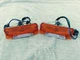 1966 67 CHEVY II NOVA Park Lamp Light Turn Signal GUIDE Lens Assemblies PAIR NEW