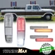 2x LED Tail Light & 4x Side Marker LED Clear For Ford F150 F250 E150 Truck 73-79