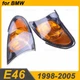 BMW E46 4 Door Corner Turn Signal Light 1998-2005 No Bulb Indicator Pair