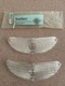 1955 Chevrolet Bel AirParking Lamp Lens (2) GM Restoration Part, Guide F1-55