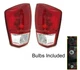 PAIR DRIVER & PASSENGER TAIL BRAKE LIGHTS FOR FITS TOYOTA TACOMA 2016 17 SR SR5
