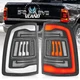 Clear Tail Lights For 2009-18 Dodge Ram 1500 2500 3500 LED Rear Lights Animation