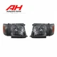 Black Headlights & Corner Lights for 1998 1999 2000 Toyota Tacoma 2WD