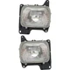 Headlamp Set For 1986-1994 Nissan D21 Left Right Halogen w/ bulb(s) Sealed Beam