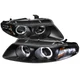 Fits 97-00 DODGE AVENGER Halo LED Projector Headlight With Clear Lens