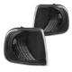 Fit 1997-2003 Ford Euro Black Corner Turn Signal Lamps F150 Expedition