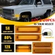 2-20X For GMC K5 Jimmy Chevrolet K5 Blazer 1981-91 Amber Led Side Marker Light R