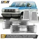 Clear Frosted Corner & Turn Signal Light 4pc For 89-90 Bronco 2 / 89-92 Ranger
