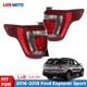For 2016-2019 Ford Explorer Sport Full LED Tail Light W/ LED DRL Left+Right Pair