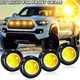 Raptor SVT Style Amber Front Grille Mark light For Chevrolet s10 S10 Max