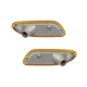 NEW PAIR OF SIDE MARKER LIGHT FITS MERCEDES BENZ C200 01-04 C230 03-07 MB2570102