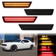 Front Rear Bumper Dynamic LED Side Marker Lights For 2008-2014 Dodge Challenger