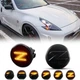 2x Led Sequential Blinker Side Marker Light For Nissan 370Z Coupe Nismo Z34