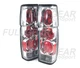 CHROME w/ CLEAR LENS ALTEZZA TAIL LIGHTS FOR NISSAN HARDBODY PICK-UP 1986-1997