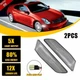 For 03-07 Infiniti G35 Coupe White LED Front Bumper Side Marker Light Clear Lens