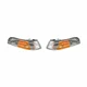NEW PAIR OF SIDE MARKER LIGHTS FITS FORD CROWN VICTORIA FO2521124 F2AZ-13201-B