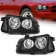 For 2006-2010 Dodge Charger Headlights Headlamps W/ Corner Lights L+R Pair