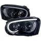 Fits 04-05 SUBARU IMPREZA Projector Headlight With Smoked Lens