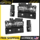 Headlights For 1994-1997 1998 Chevy Silverado Tahoe Suburban C10 C/K 1500 2500