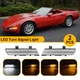 For 91-96 Chevy Corvette C4 LED Front Side Marker Light Turn Signal Parking Lamp