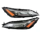 Left+Right Daytime Running Light For Nissan Rogue 2021 2022 2023 LED DRL Halogen