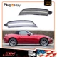 For 2016-2023 Mazda MX-5 Miata Clear White LED Front Bumper Side Marker Lights