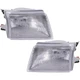 Headlight Set For 1998-2000 Mazda B2500 B3000 B4000 Left and Right With Bulb 2Pc
