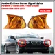 Front Corner Signal Parking Lights For BMW 3Series E46 2-Door Pre-LCI 1999-2001
