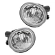 1Pair Front Bumper Fog Light Lamp Bulb Fit For Pontiac Vibe 2003-08