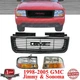 Grille Assembly Black + Halogen Headlights For 1998-2005 GMC Jimmy / Sonoma Grille Assembly Black + Halogen Headlights For 1998-2005 GMC Jimmy / Sonoma