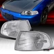 Fit 1992-1995 Honda Civic 2/3Dr Corner Lights Parking Signal Lamps Left+Right