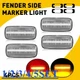 Amber Red LED Dually Bed Fender Side Marker Light For Dodge Ram 2500 3500 1-5SET