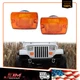 Amber Lens Front Turn Signal Parking Light Lamps Fits Jeep 1987-1995 Wrangler YJ