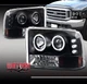 99-04 FORD F250 F350 EXCURSION HALO LED PROJECTOR HEADLIGHT BLACK SUPER DUTY XLT