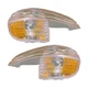 For Ford Explorer 1995-2001 Corner Lights Driver And Passenger Side Pair Halogen