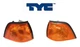 2 SET Front Turn Signal Parking Blinker Corner Park Lights Lamps for BMW - TYC