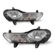 Fog Lights Clear Lens For 2013-2016 Ford Escape Front Bumper Lamps Left+Right