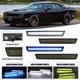 4x For 2015-2023 Dodge Challenger LED Front Rear Bumper Side Marker Light Lamps