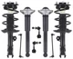 Front Struts Rear Complete Shocks & Sway Bar Links For Toyota Corolla 2020-2024