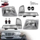 HeadLights Corner Bumper Lamps CLEAR Fit For Ford Ranger 1998-2000